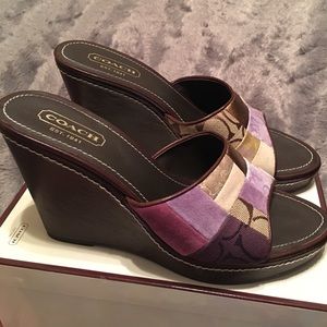 Coach Chelsea Patchwork Wedge